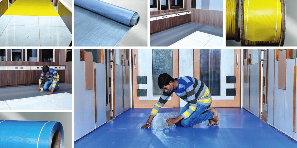 Goldcoin Packaging Pvt Ltd -  PP Bubble Guard Floor Protection